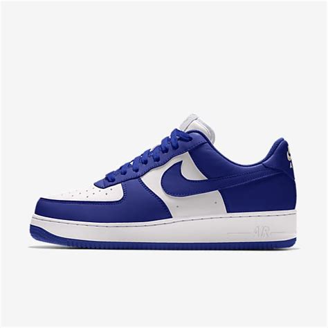 Women's Blue Air Force 1 Shoes (1) 